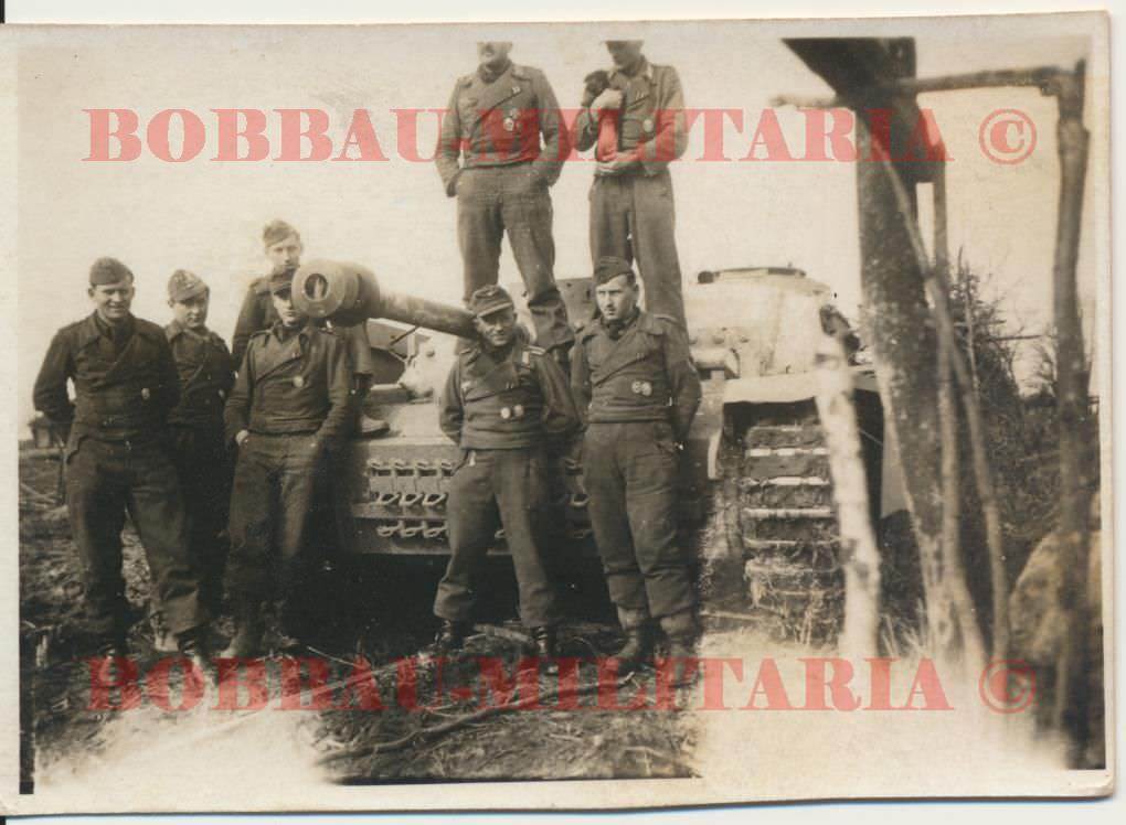 STUG III Langrohr Sturmgeschütz-Abt.185 Abschuss-Bilanz Seitensc