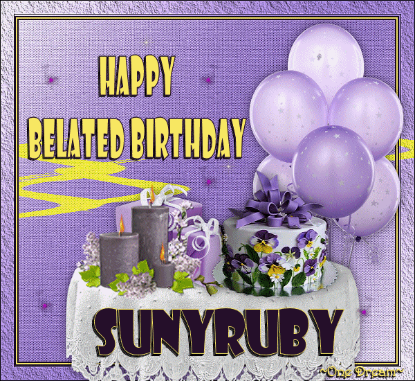 Sunyruby-HBDBelated-Purple