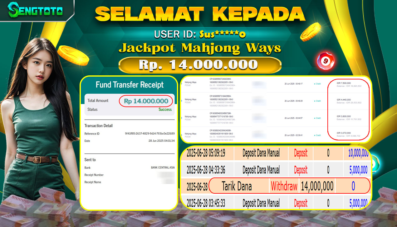 BUKTI PEMBAYARAN SLOT MAHJONG WAYS