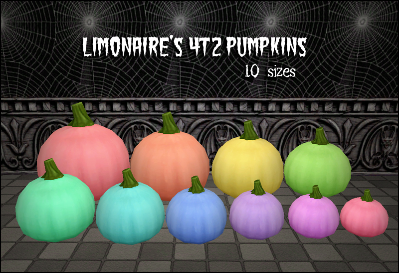 Pastel pumpkins preview