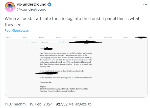 Lockbit-Panel seized