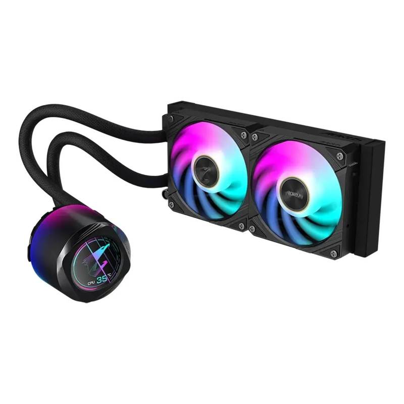 WARTER COOLER AORUS WATERFORCE X II 240 LGA1700/AM5 LCD ARGB