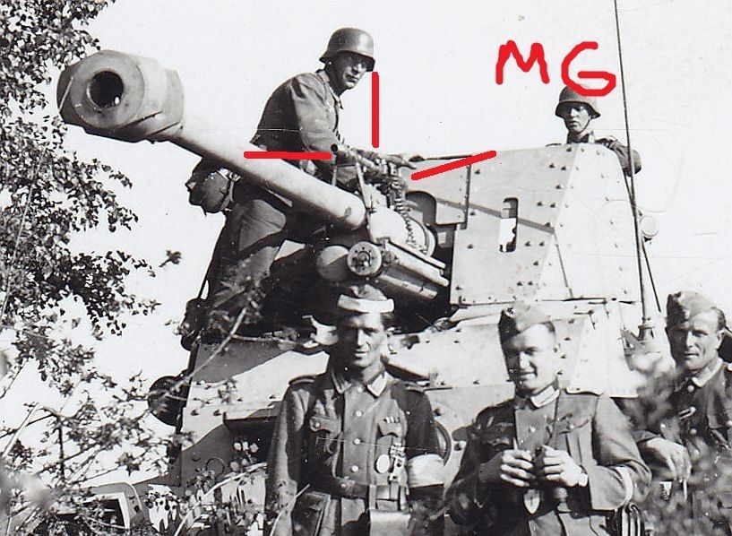 Marder II Sd.Kfz 131 Sd.Kfz 132 einschießen Masc