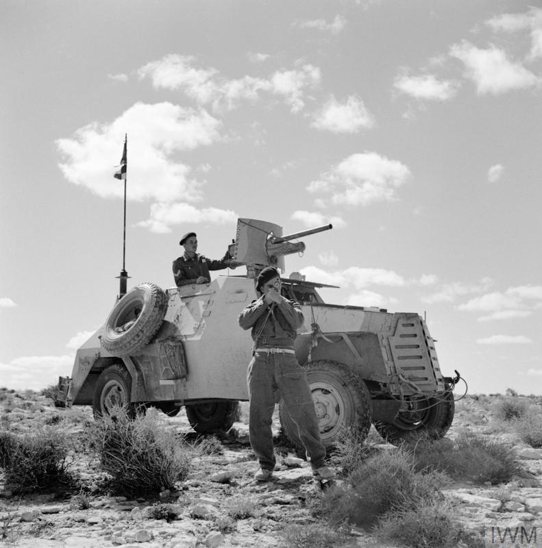 Marmon-Herrington III en el desierto norteafricano, 1942
