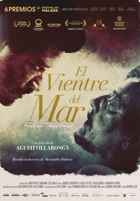 PÓSTER DE LA PELÍCULA “EL VIENTRE DEL MAR”, DE AGUSTÍ VILLARONGA, QUE SE ESTRENARÁ EN CINES EL 12 DE NOVIEMBRE