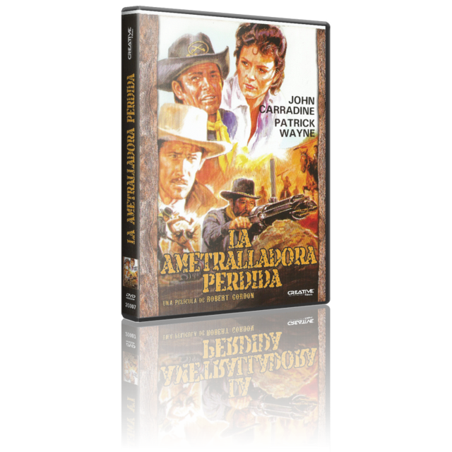 Portada - La Ametralladora Perdida[DVD9 Full] [PAL] [Esp.Esp/Ing] [1973] [Western]