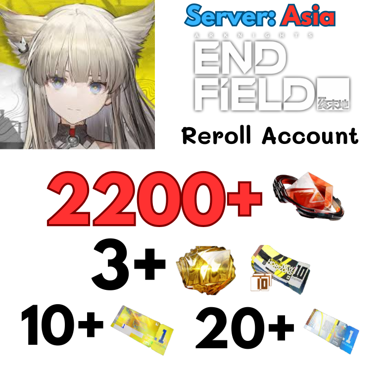 [Asia] Arknights Endfield reroll cơ bản
