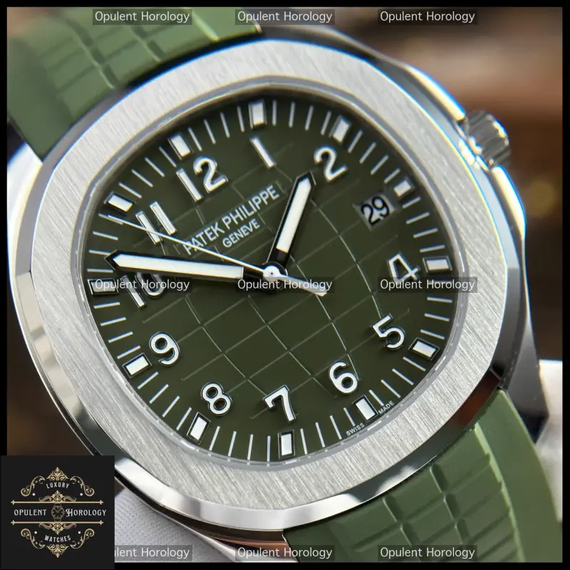 Patek Philippe Aquanaut 5168G Replica 42.2mm White Gold Look Caliber 324SC Movement