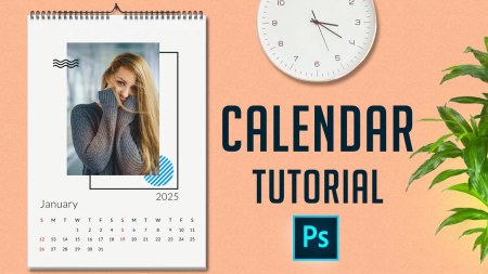 How To Create A Calendar in Adobe Photoshop