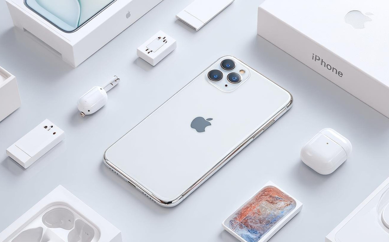 Визуальный осмотр iPhone: проверка винтов на следы вскрытия и экрана на дефекты
