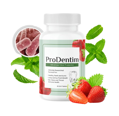 Frasco do suplemento ProDentim