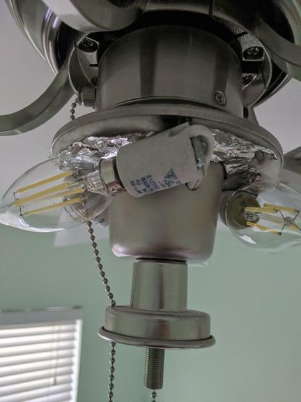 Stubborn Ceiling Fan Pull Chain Diy