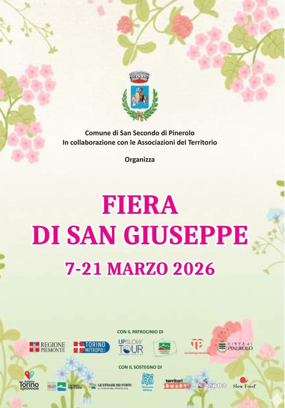 Tra natura e cultura la fiera di san Giuseppe dal 7 al 21 marzo 2026 a san secondo di Pinerolo (To)