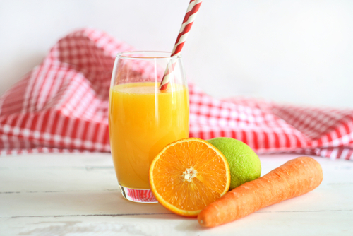 arancia, carota e limone