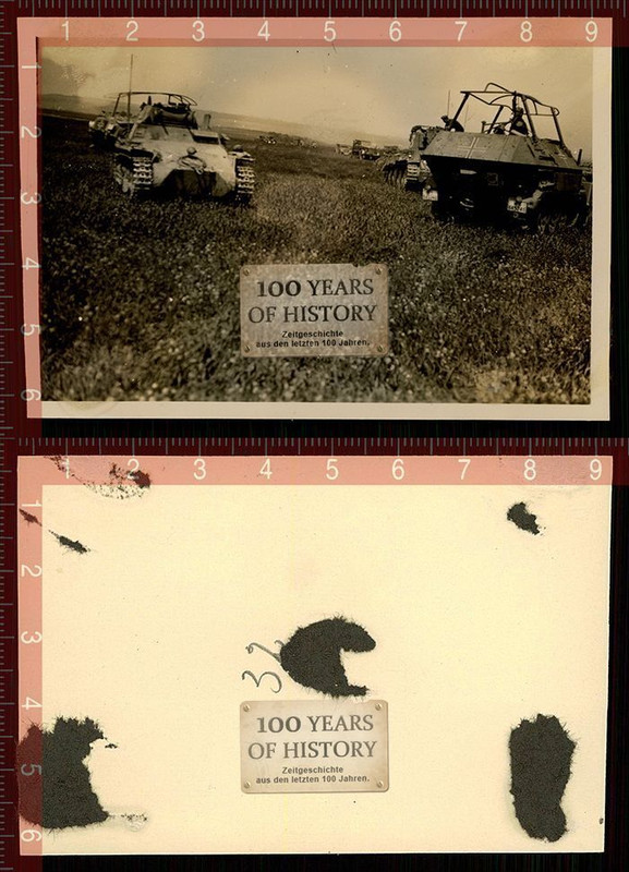 Orig. Foto German Panzer Tank Spähwagen Frankrei