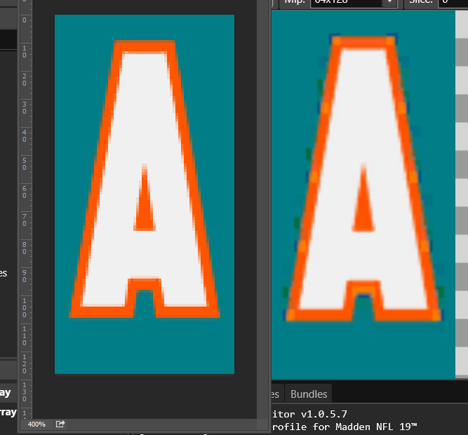 DETERIORATED CONVERSION IMAGE
