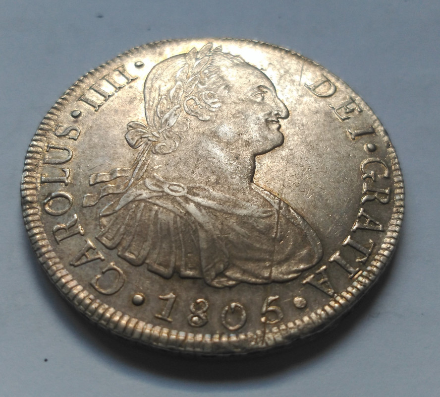 8 Reales Carlos IV. Lima 1805·JP IMG-20191005-112507