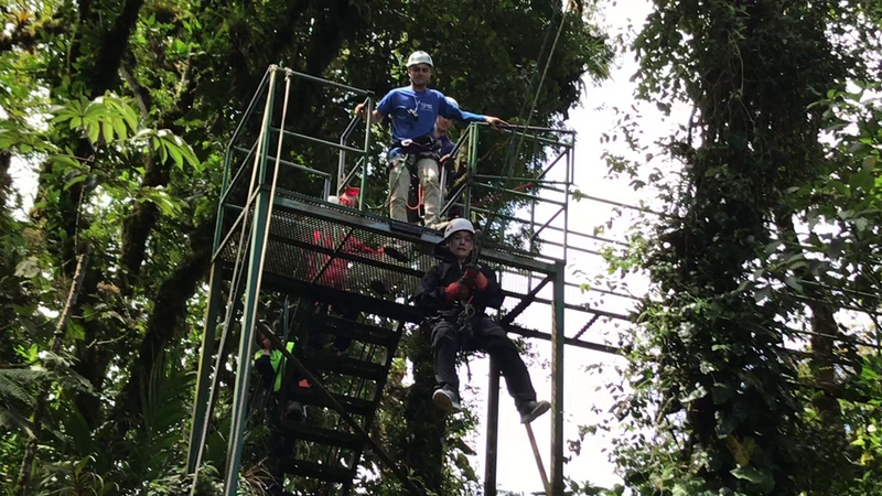 DE TORTUGAS Y PEREZOSOS. COSTA RICA 2019 - Blogs de Costa Rica - DIA 11: TIROLINAS EN MONTEVERDE Y TOUR NOCTURNO POR LA SELVA (13)