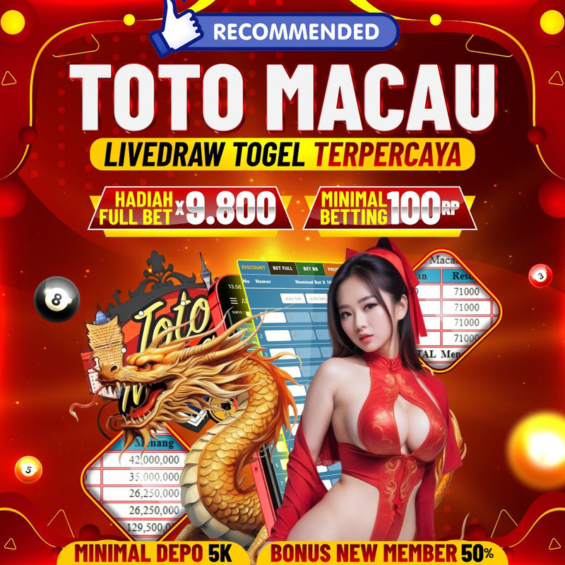 Toto Macau 4D ⚡️ Live Draw Macau, Pengeluaran Macau 4D & Keluaran Macau 4D Hari Ini