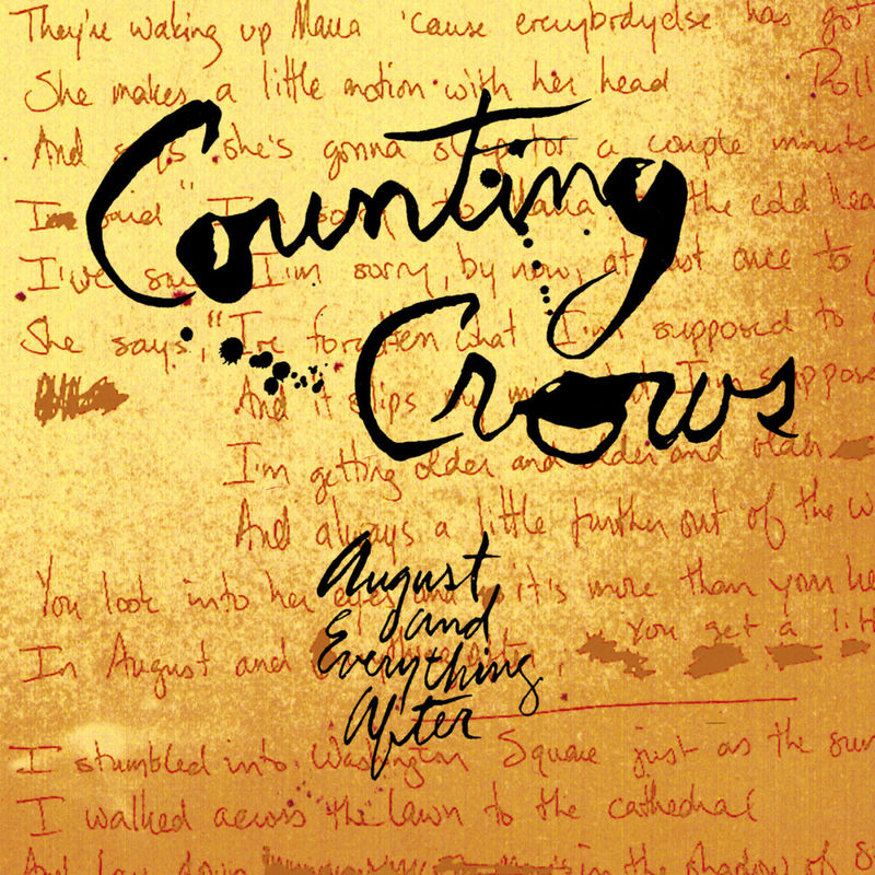 Counting Crows - August And Everything After (Album, DGC, 1994) mp3 320 Kbps