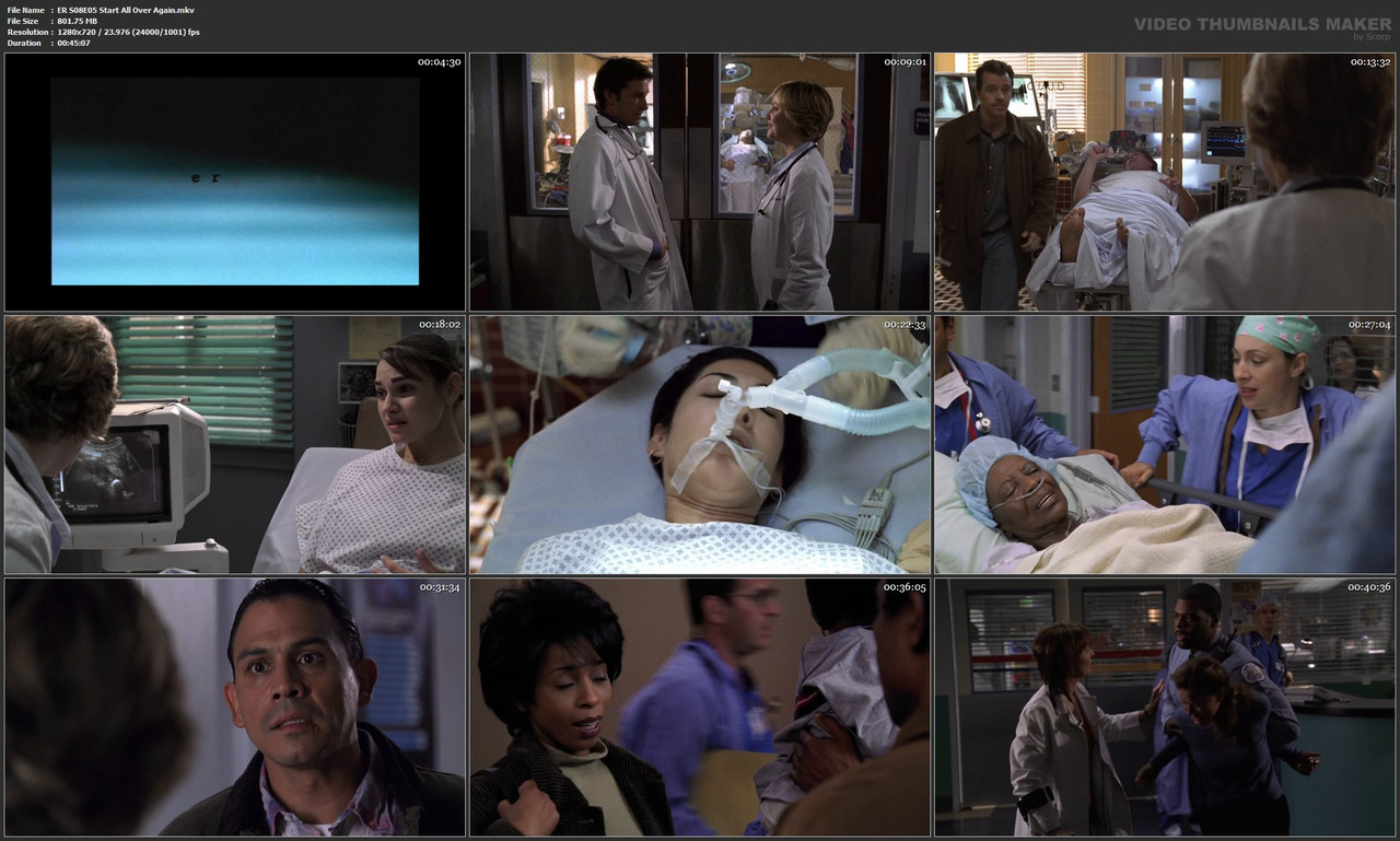 ER S08E05 Start All Over Again.mkv