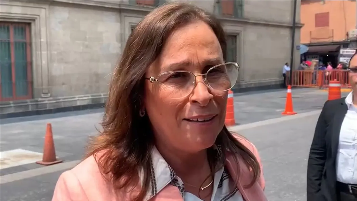 RocÃo Nahle sostiene encuentro con AMLO en Palacio Nacional