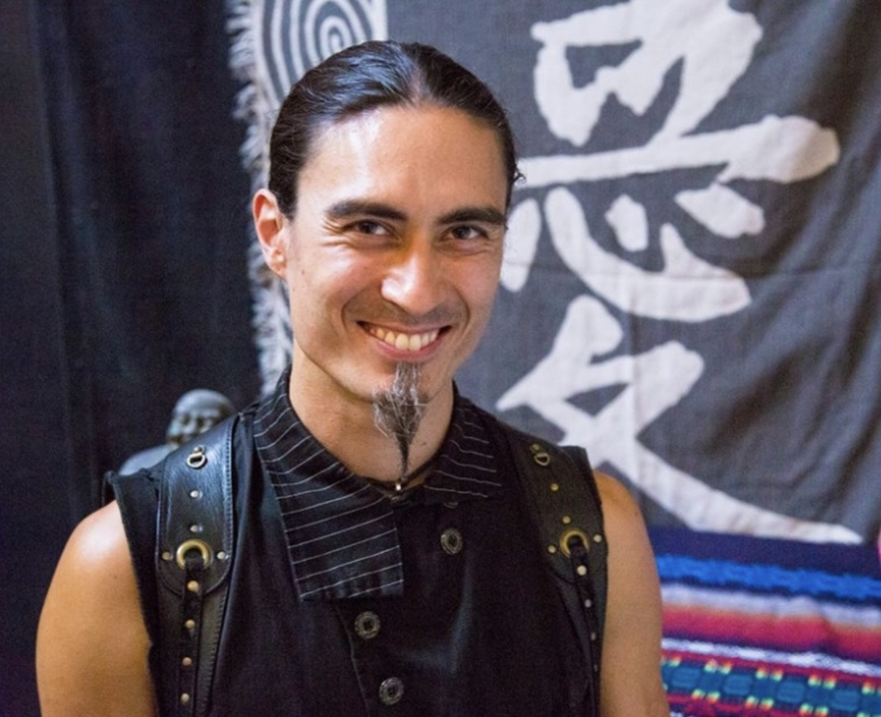 A smiling man
