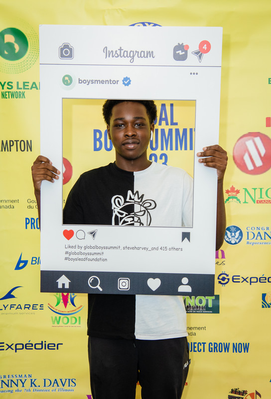 Global Boys Summit announcement visual