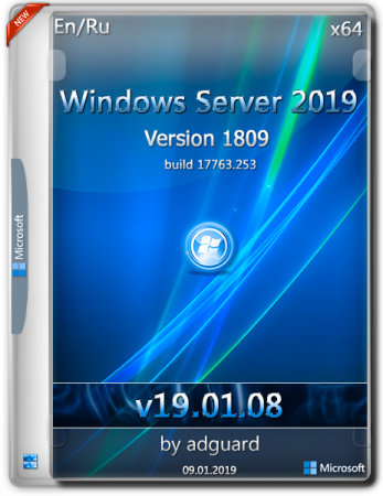 Windows Server 2019 17763.253 12in1 (x64) January 2019 Windows Server 2019 17763.253 12in1 (x64) January 2019
