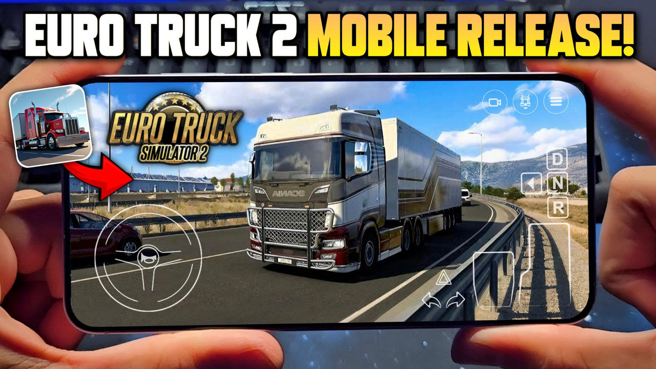 Euro Truck Simulator 2 Mobile Gameplay Banner