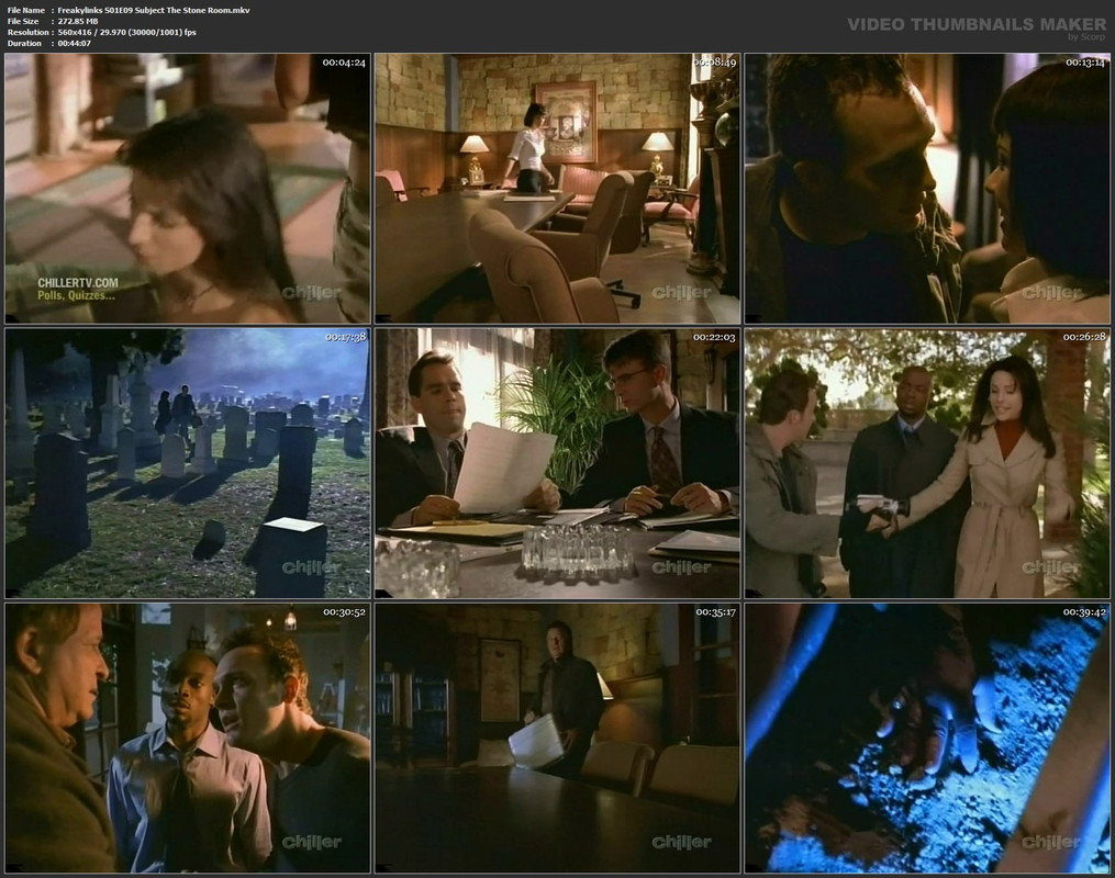 Freakylinks S01E09 Subject The Stone Room.mkv