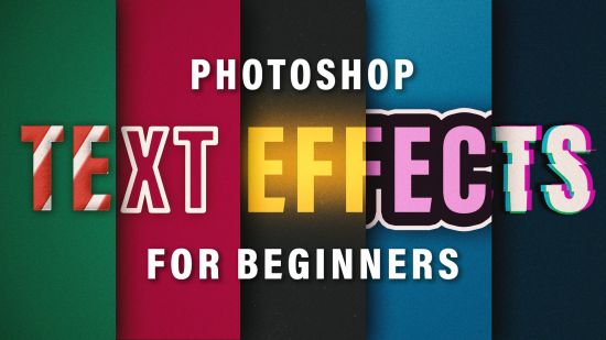 Photoshop Text Effects for Beginners + BONUS LESSONS