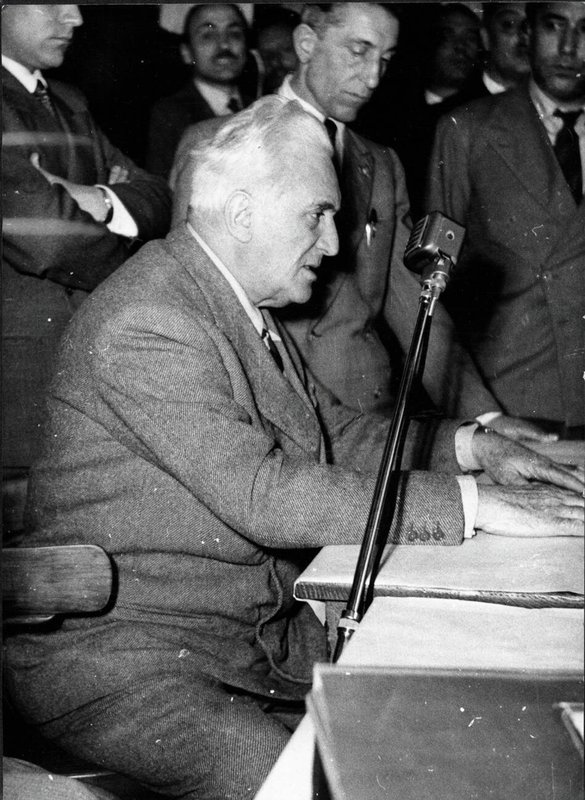 Graziani durante el juicio