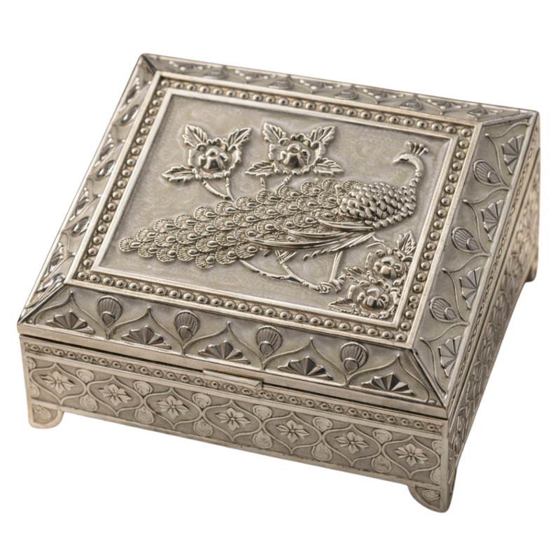 Small Jewellery Box White