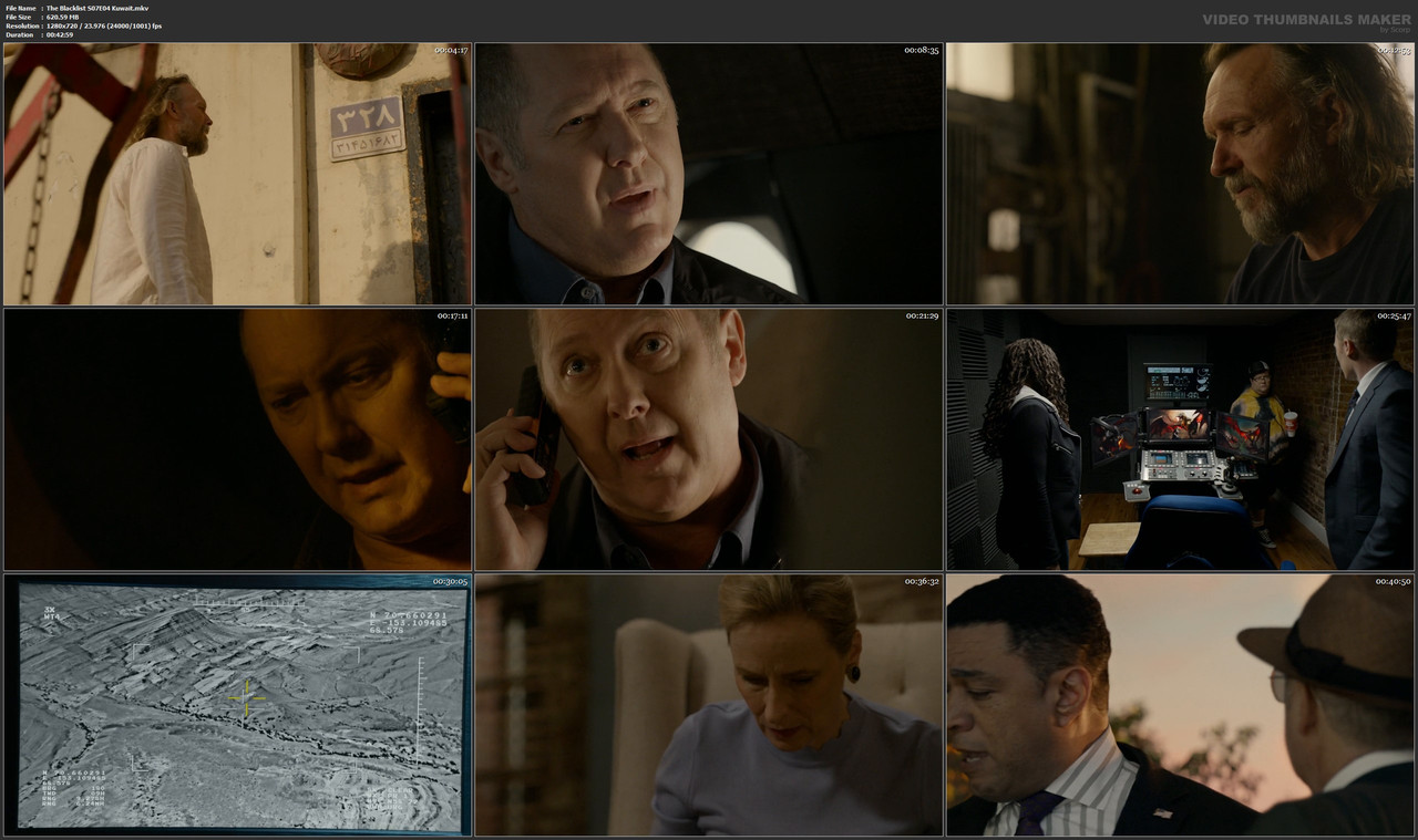 The Blacklist S07E04 Kuwait.mkv
