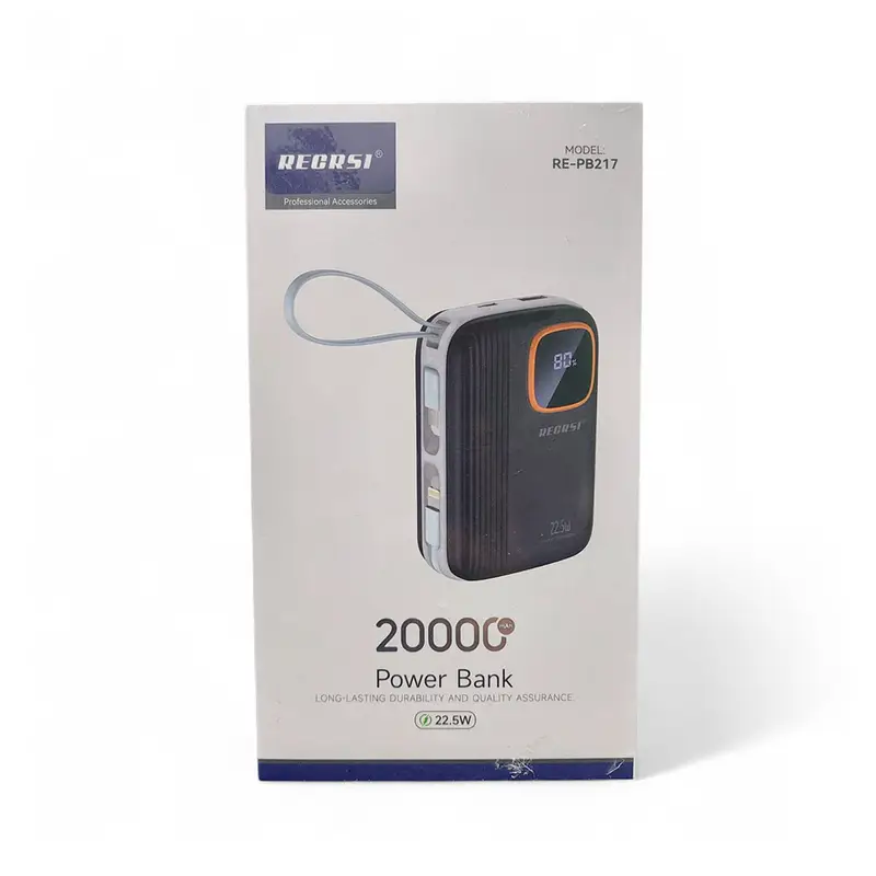 Recrsi RE-PB217 Power Bank 20000mAh