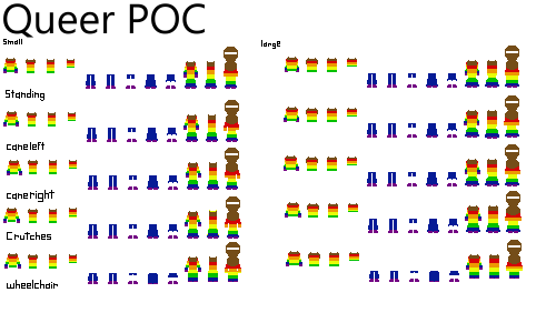 queer POC stripe