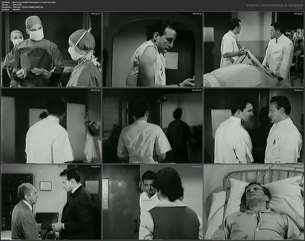 Ben Casey S01E04 I Remember a Lemon Tree.mkv