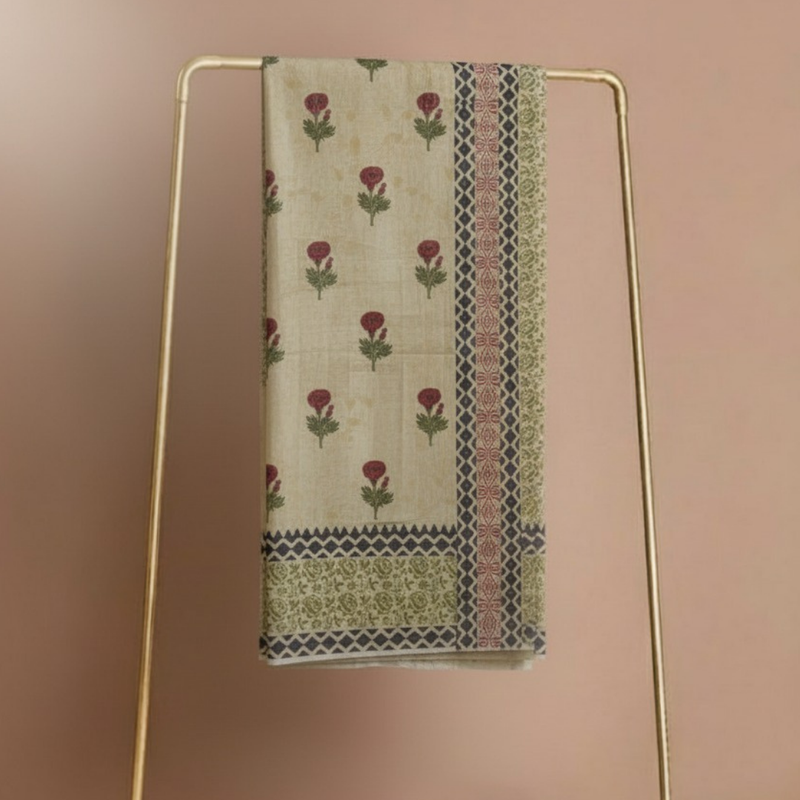 Handcrafted Chanderi Silk Saree | Luxurious, Lightweight & Traditionally Woven Design -6