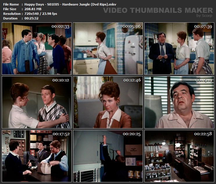 Happy Days - S01E05 - Hardware Jungle (Dvd Rips).mkv