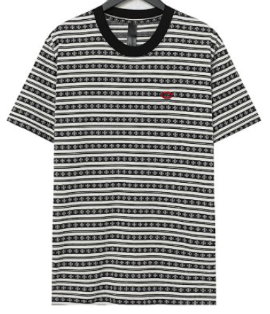 Chrome Hearts Camiseta Rayada