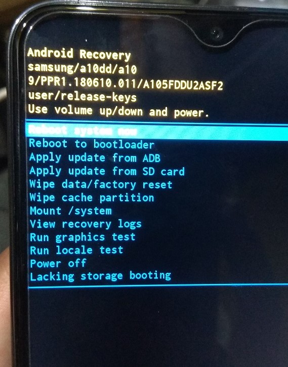 SMA105F Please get the approval to use factory binary (Pit) [Answered