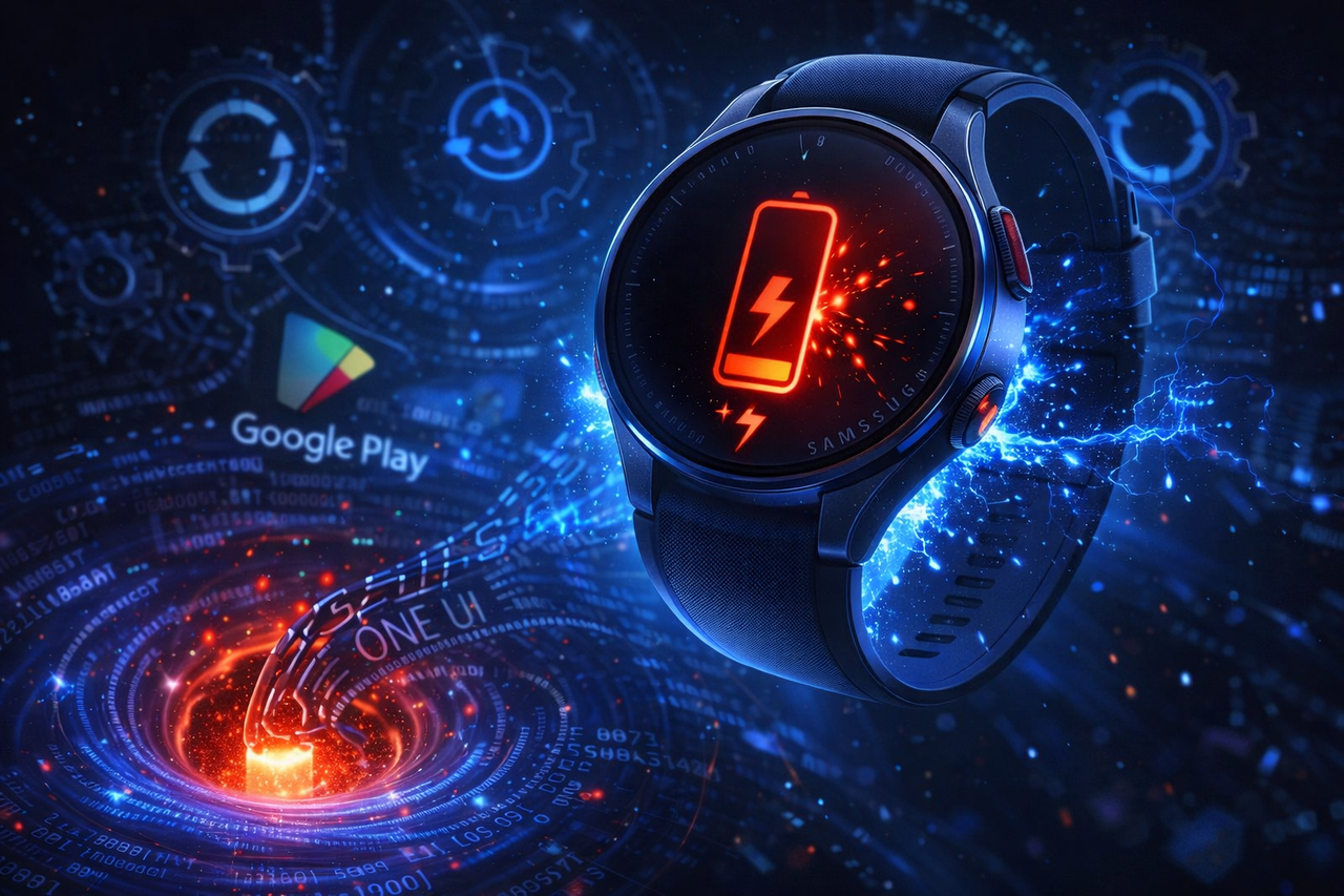 Galaxy Watch vira “vampiro” de bateria após update: o bug que está sugando a autonomia dos relógios Samsung em 2026