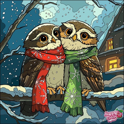 Owls-Winter-Scarf