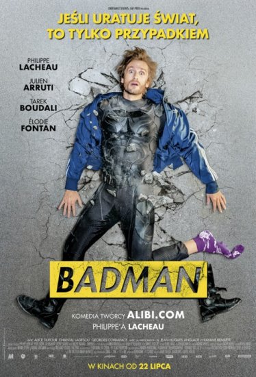 Badman / Super-héros malgré lui (2022) PL.BRRip.XviD-GR4PE | Lektor PL