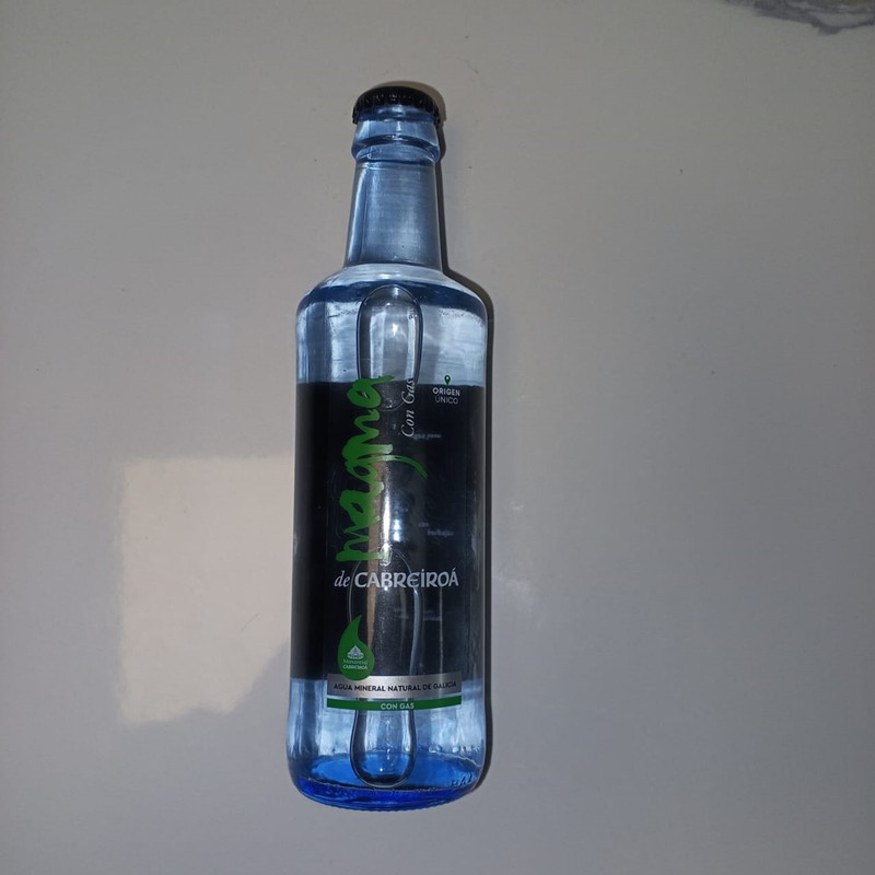 Agua con gas (500 ml.)