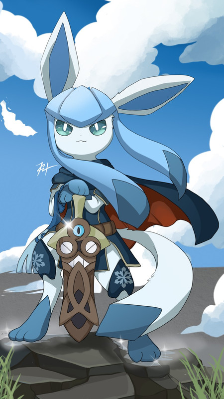 lucina-glaceon-and-honedge-pokemon-and-2
