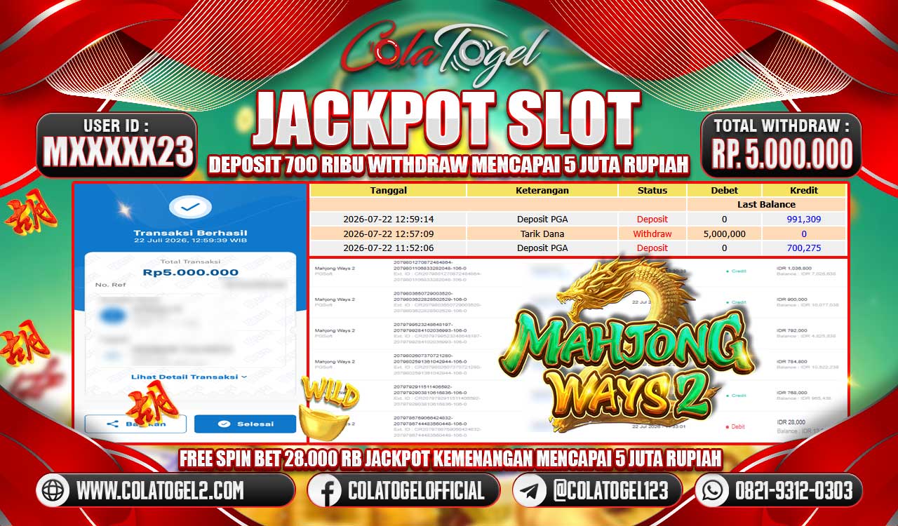 JACKPOT SLOT GACORR!!