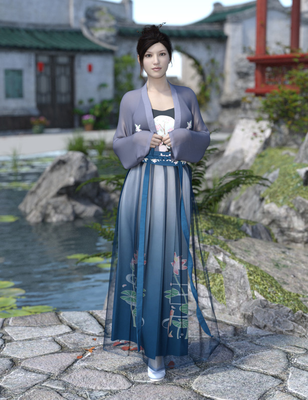 dForce Song Dynasty Female Suit for Genesis 8 Females dForce Song Dynasty Female Suit for Genesis 8 Females