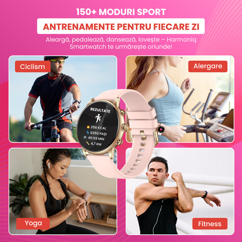 Smartwatch barbati sport performanta